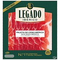 Legado jamón paleta ibérica de cebo lonchas 60 g