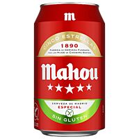 Mahou cerveza sin gluten 33 cl