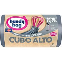 Handy Bag bolsa de basura ultra resistente cubo alto 20-30 l 15 ud