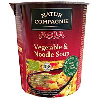 Natur Compagnie sopa instantánea asia noodles de verduras 55 g
