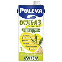 Puleva leche de avena con omega3 desnatada 1 l