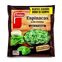Findus espinacas a la crema 450 g