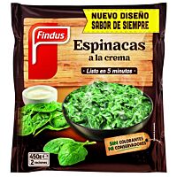 Findus espinacas a la crema 450 g