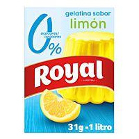 Royal gelatina en polvo sabor limón sin azúcares 31 g