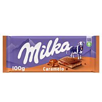 Milka tableta de chocolate con caramelo 100 g