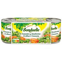 Bonduelle guisantes y zanahorias 3 x 250 g