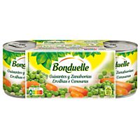 Bonduelle guisantes y zanahorias 3 x 250 g