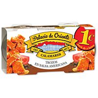 Palacio de Oriente calamares en salsa americana 2x102 g