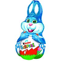 Kinder figura cava conejo azul