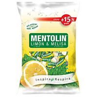 Mentolín caramelos de limón melisa sin azúcar 115 g
