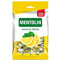 Mentolín caramelos de limón melisa sin azúcar 115 g
