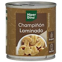 HiperDino champiñones laminados 105 g