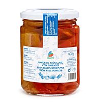 Laurel atún claro con pimientos 400 g