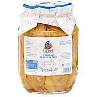 Laurel lomos de atún claro en aceite de oliva 700 g