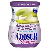 Coosur mayonesa ligera sin huevo y sin lactosa 450 ml