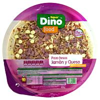HiperDino pizza de jamón y queso 400 g