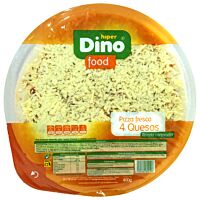 HiperDino pizza 4 quesos 400 g