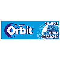 Orbit chicles sabor menta 10 ud