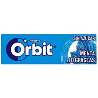 Orbit chicles sabor menta 10 ud