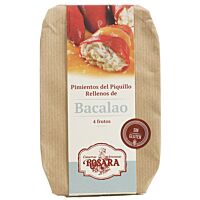 Rosara pimiento rell bacalao 4 ud