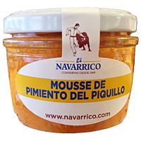 El Navarrico mousse de pimiento piquillo 120 g