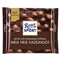 Ritter Sport chocolate con leche y avellanas 100 g