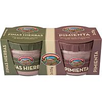 Casa Tarradellas patés de hígado de cerdo a las finas hierbas + pimienta 2 x 125 g