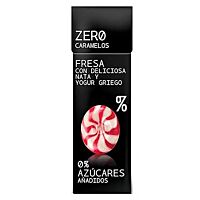 Zero caramelos de fresa y nata 32 g