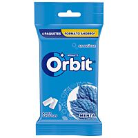 Orbit chicles sabor menta 4 x 10 ud