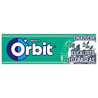 Orbit chicles sabor eucalipto 10 ud