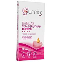 ifa Unnia banda de cera depilatoria corporal 20 ud