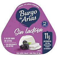 Burgo de Arias queso mini sin lactosa 3 x 72 g