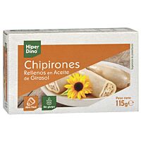 HiperDino chipirones en aceite de girasol 115 g