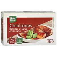 HiperDino chipirones en salsa americana 120 g