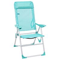 Ifa Juinsa sillón 5 posiciones aluminio textil aguamarina