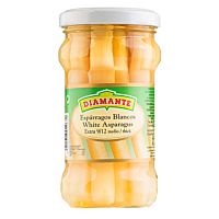 Diamante esparrágos blancos cortos 190 g