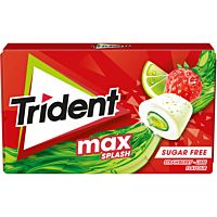 Trident Max chicles de fresa y lima 22 g