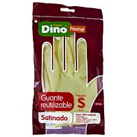 HiperDino guante goma satinados talla S 1 ud