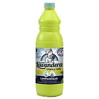 La Lavandera lejía con detergente limón 1,5 lt