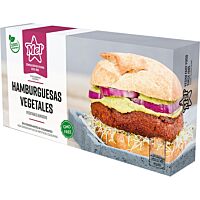 Mel hamburguesa vegetal de soja 4 x 80 g