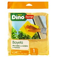 HiperDino bayeta microfibra cristales y espejos 1 ud