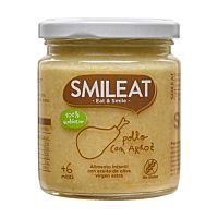 Smileat potito de pollo con arroz ecológico 230 g