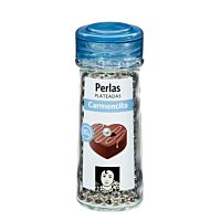 Carmencita perlas plateadas 80 g