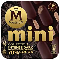 Magnum helado mini intense dark 6 x 55 ml