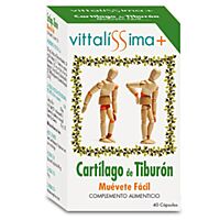 Vittalíssima cartílago de tiburón 40 ud