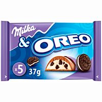 Milka Oreo barritas chocobar 5 x 37 g