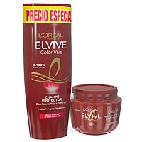 Elvive mascarilla color vive 300 ml + champú 250 ml