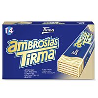 Tirma ambrosías de chocolate blanco 14 ud