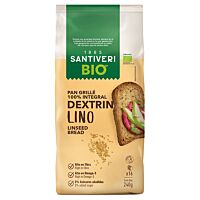 Santiveri pan grille integral tostado con lino 300 g