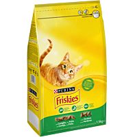 Friskies gato adulto conejo, pollo verduras 1,5 kg